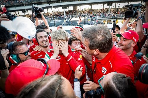 The complete starting grid for the 109th running of the Indianapolis 500
