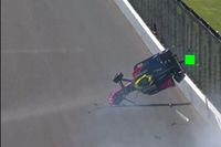 Violent crash sends Kyffin Simpson airborne in scary Indy 500 practice shunt