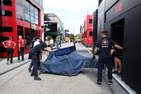Yuki Tsunoda demoted to Imola GP pitlane start due to huge crash damage on Red Bull F1 car
